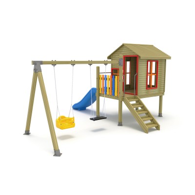 32 A House Themed Playground